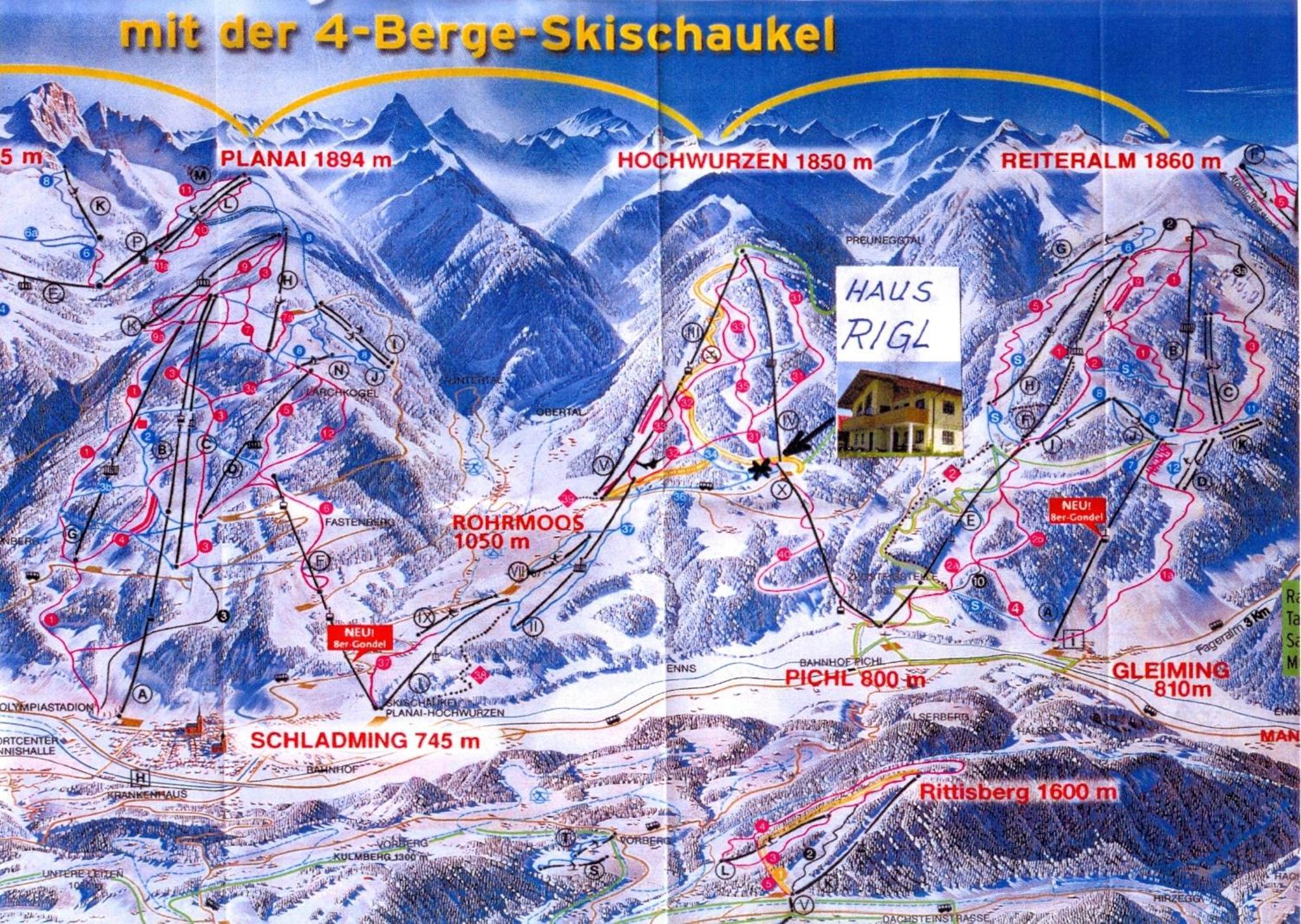 Apartamento Haus Rigl Schladming Exterior foto